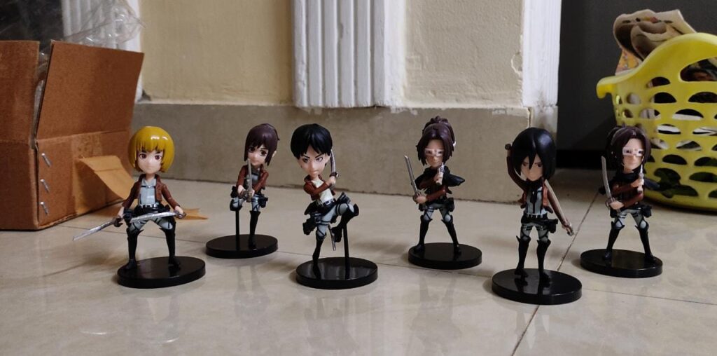 Attack on Titan action figures